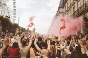Pride 2018 de Paris : cortège de Tête