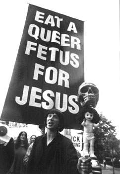 les potins lesbiens de friction magazine : eat a queer fetus for jesus